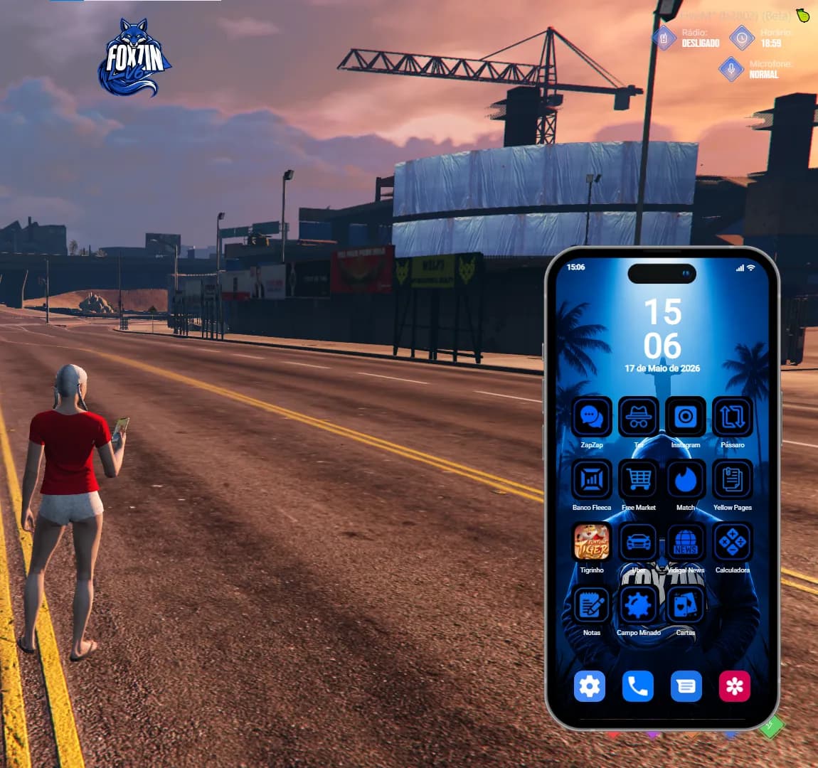 Smartphoe celular - Script FiveM